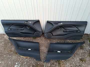 Бекон бекон двери левый передний черная кожа BMW E46 купе кабриолет радом