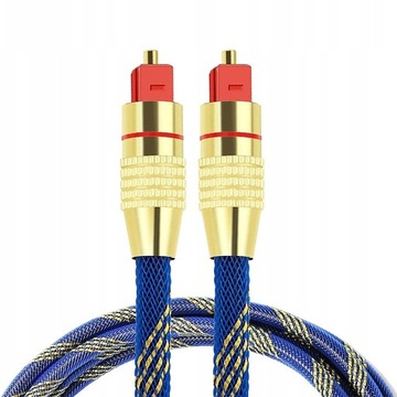 Оптичний аудіо кабель TOSLINK SPDIF DIGITAL T-T 2m