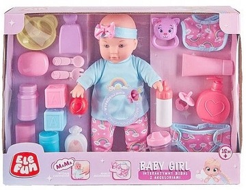 ELEFUN BABY GIRL ІНТЕРАКТИВНИЙ МАЛЮК З АКСЕСУАРАМИ