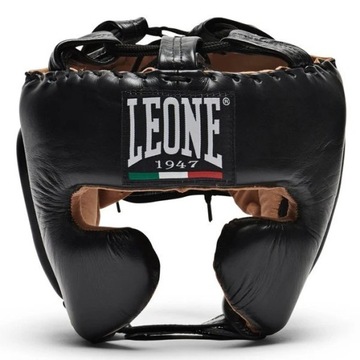 Leone боксерский шлем Performance Black M