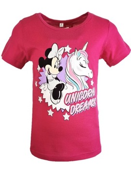 T-shirt Koszulka Myszka Minnie Bluzka 116cm