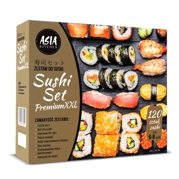 Premium Gold XXL Asia Kitchen Sushi set подарунковий набір продуктів