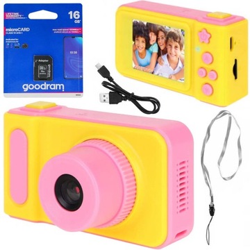 Цифрова дитяча камера + камера SD
