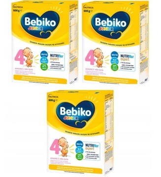 Молочная смесь BEBIKO 4 Junior 3x600 г