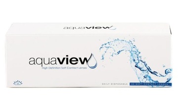 Линзы AquaView Daily 10 шт. + бесплатно