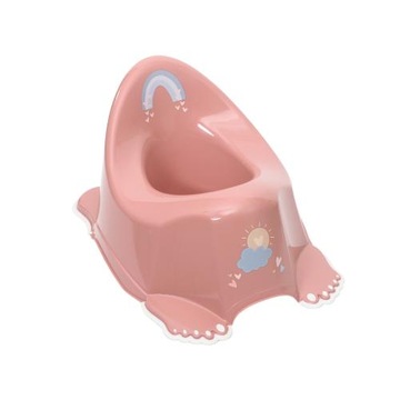 TEGA детский горшок нескользящий с музыкальной коробкой METEO розовый, 1 шт.