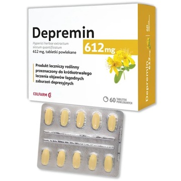 Депремин 612 мг 60 табл. лекарство от симптомов депрессии