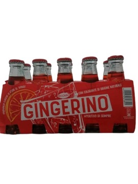 ІТАЛІЙСЬКИЙ АПЕРИТИВ GINGERINO 10 X 100ML