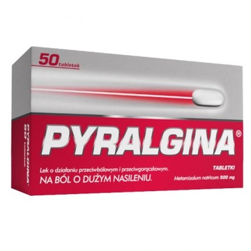 Pyralgin 500 мг, 50 таблеток біль лихоманка p / запалення