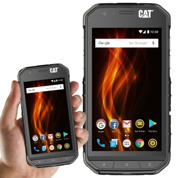 Бронированный телефон CAT S31 черный водонепроницаемый + зарядное устройство бесплатно