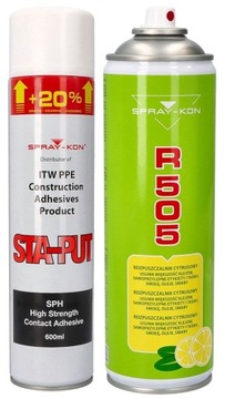 УНИВЕРСАЛЬНЫЙ КОНТАКТНЫЙ КЛЕЙ STA-PUT SPRAY KIT
