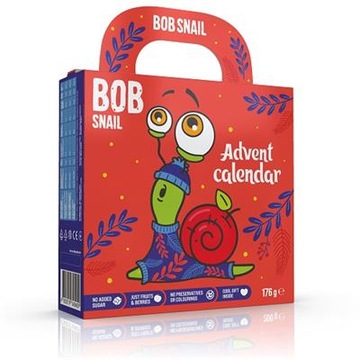 Боб улитка адвент календарь рождественские закуски игрушки желе 176 г