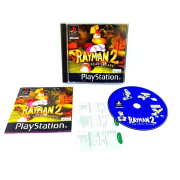 RAYMAN 2 II премьера PS1 PSX PAL ENG 3xA