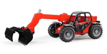 Bruder 02125 телескопический погрузчик Manitou