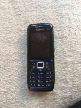 Мобильный телефон Nokia E51 черный