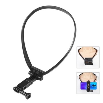 PULUZ Lazy Adjustable шия Bracket Black