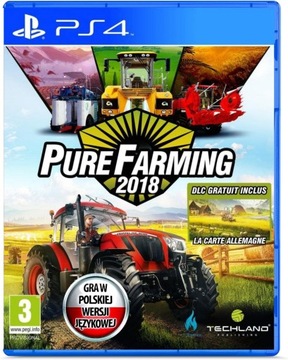 PURE FARMING 2018 Ru симулятор фермы PS4-доска