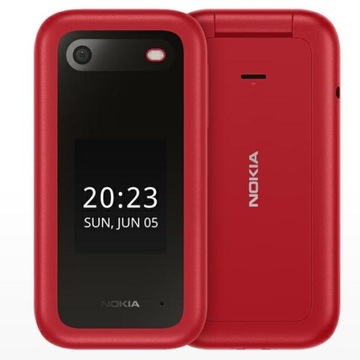 Nokia 2660 DS + зарядна база (колиска) червоний / червоний та-1469