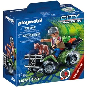 Playmobil 71041-сельскохозяйственный квадроцикл-City Action-KRK