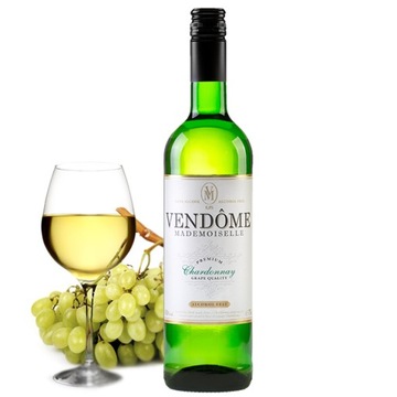 Vendome CHARDONNAY напій закручує безалкогольний білий сухий безалкогольний