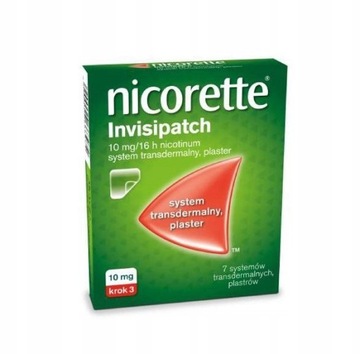 NICORETTE Invisipatch 10 мг / 16 ч 7 патчей
