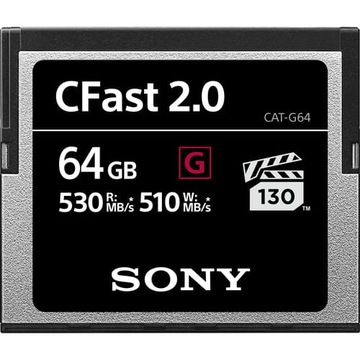 Карта памяти Sony CFast 2.0 64GB 530MB / S