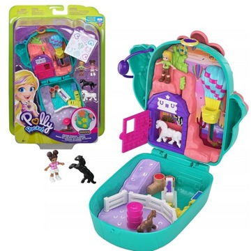 Polly Pocket Кактус Сумочка Лошади Ранчо