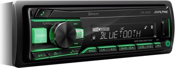Автомобільний радіоприймач ALPINE UTE-201BT USB AUX