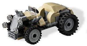 LEGO Monster Fighters 9463 перевертень автомобіль автомобіль