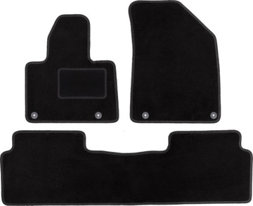 килимки чорні для: Citroen C5 III X7 liftback, седан, Універсал, tourer 2008-