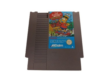 THE SIMPSON'S BART VS THE SPACE MUTANTS NES NINTENDO ENG