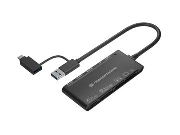 Conceptronic STREAMVAULT BIAN03B кардрідер USB 3.2 Gen 1 (3.1 Gen 1...