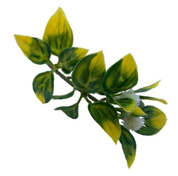 Растение цветок искусственный для террариума Ходжа желтый