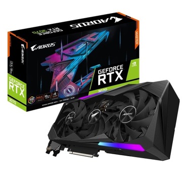 Карта Gigabyte AORUS GeForce RTX 3070 Master 8 ГБ