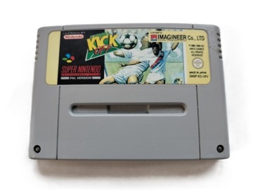 KICK OFF SNES NINTENDO ENG