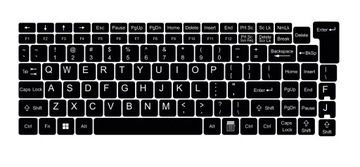 Наклейки для всей клавиатуры RU ноутбука и ПК 13x13