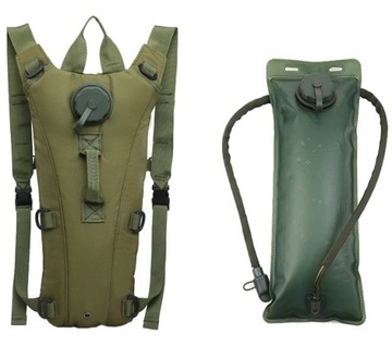 Тактический военный рюкзак для гидратации + съемный картридж 3 л