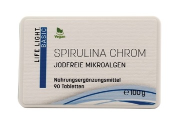 Хром 80 мкг органічний чистий спіруліна хлорофіл