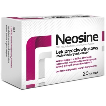 Neosine противірусний препарат і проти імунітету 20x