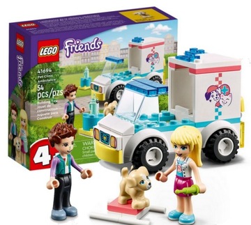 LEGO FRIENDS 41694 ШВИДКА ДОПОМОГА КЛІНІКИ ДЛЯ ТВАРИН