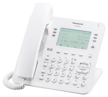 IP-телефон KX-NT630 Panasonic в белом цвете