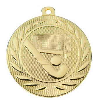 Медаль хоккей, флорбол 50 мм + Лента + гравер