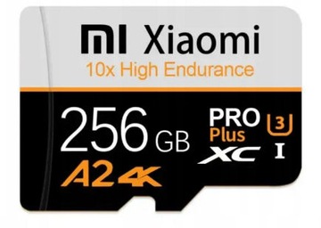 Карта памяти micro SD XC 256GB Xiaomi High Endurance Memory Card + адаптер