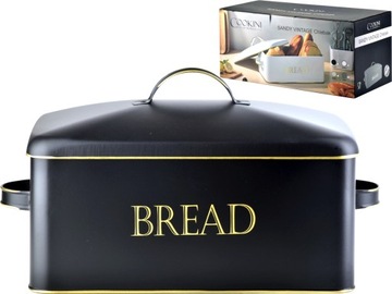 Коробка для хлеба 39x18 см черный