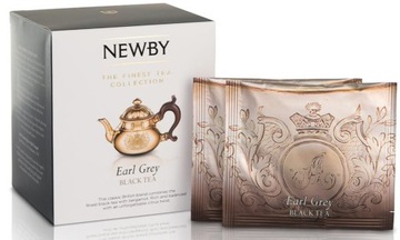 Чорний чай Newby EARL GREY чай в подарунок