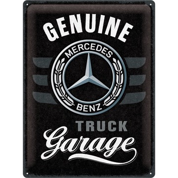Mercedes-BENZ GENUINE TRUCK GARAGE 30x40
