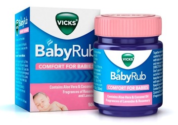 Vicks BabyRub расслабляющая мазь для детей 25 мл