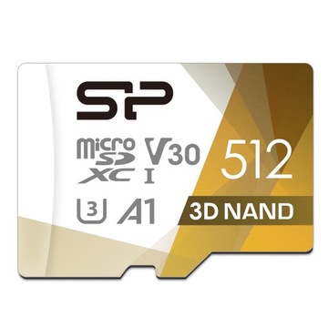 SP Silicon Power 512GB Superior Pro MicroSD высокоскоростная карта с адаптером