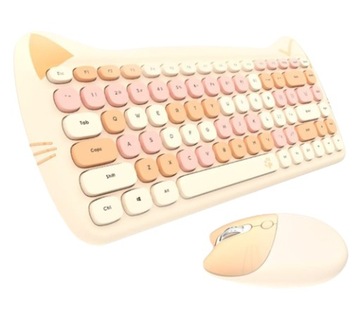 бездротова клавіатура миша для дітей кішка М1