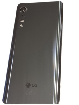 Крышка батарейного отсека LG Velvet 5G Черная оригинальная